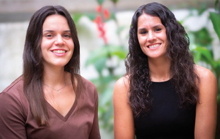 Claudia Armora eta Andrea Oubiña: "Urtebetean asko hobetu dugu euskararen ulermena"