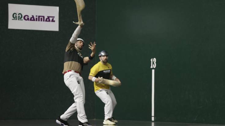 Markina-Xemeingo finalera heldu da Imanol Lopez