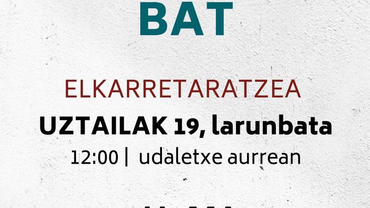 Zaparraiek bat egin du UEMAk deitutako elkarretaratzearekin