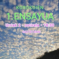 Korokoiak taldearen entsegu irekia