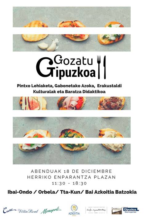 "Gozatu Gipuzkoa" azoka