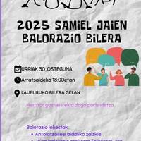 San Migel jaien balorazio bilera