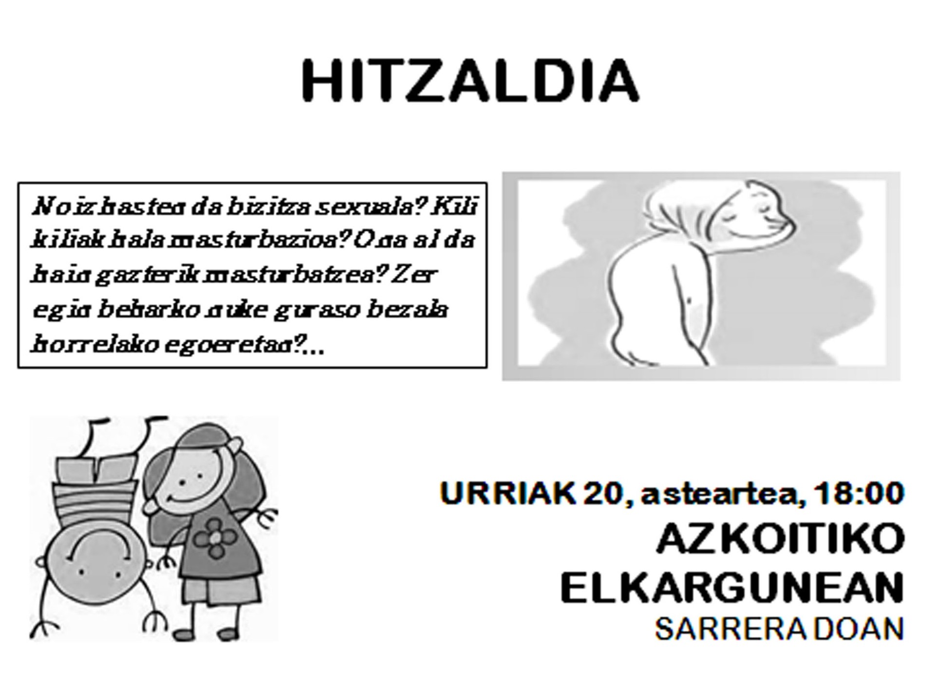 Haurren sexualitateari buruzko hitzaldia emango du Itziar Rosado gaian adituak