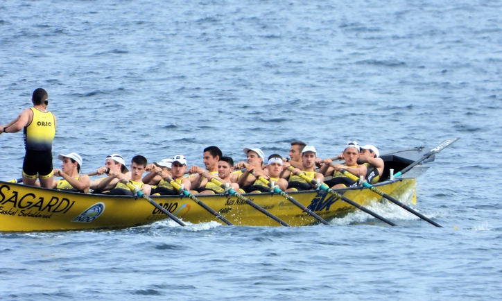 Bosgarren postuan sailkatu zen atzo Orio B ontzia