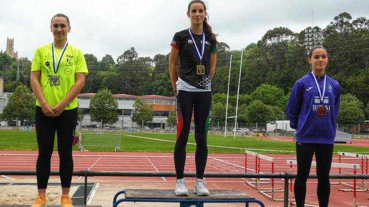 Irudietan: Emaitza onak lortu ditu Orioko Atletismo Taldeak