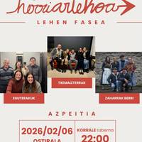 Gipuzkoako Herriarteko Bertso Txapelketako saioa