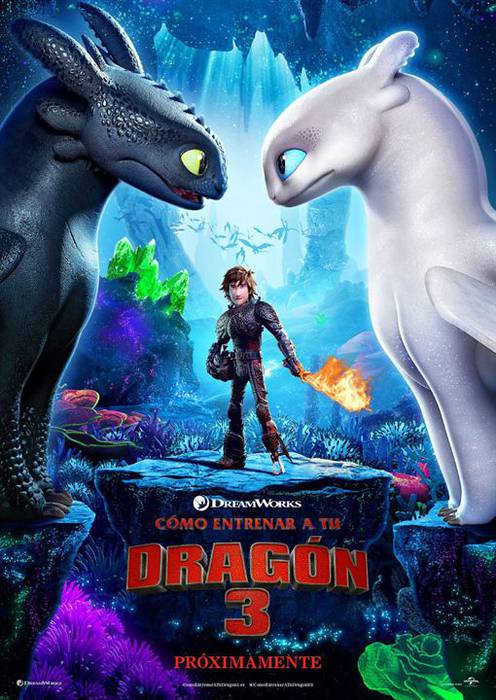 'Cómo entrenar a tu dragón 3' filma