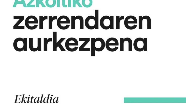 Azkoitiko EH Bilduren hautes zerrendaren aurkezpena