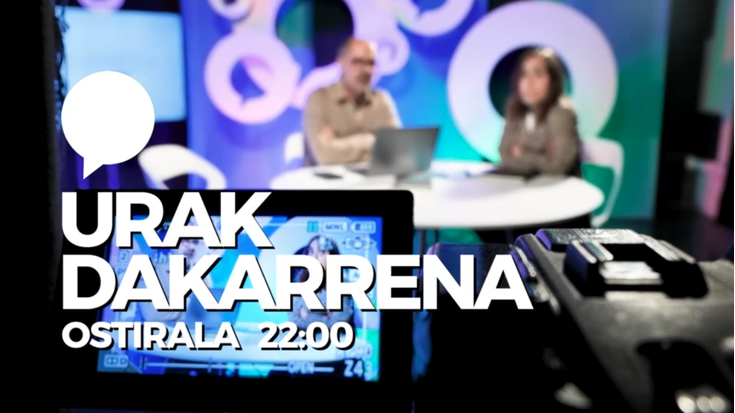 'Urak dakarrena' telebista saio bereziarekin, platoa estreinatuko du Guka Telebistak