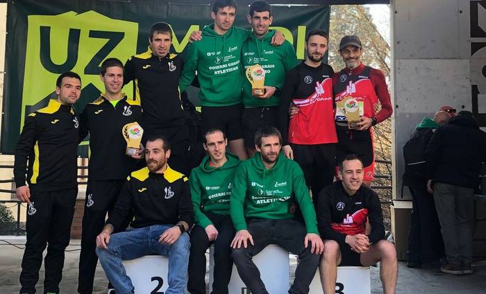 Orioko Atletismo Taldeak zilarrezko domina lortu du Euskadiko Trail Txapelketan, taldekako sailkapenean