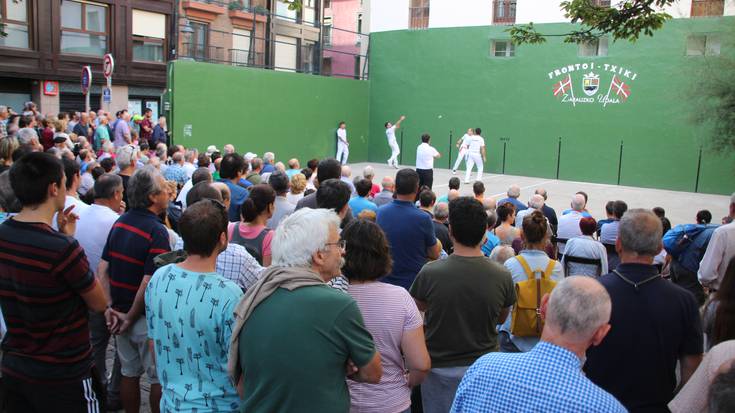 Gaur hasiko da aurtengo Patxi Zaporraren Oroimenezko pilota txapelketa