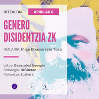 Hitzaldia: 'Genero disidentzia Zk'