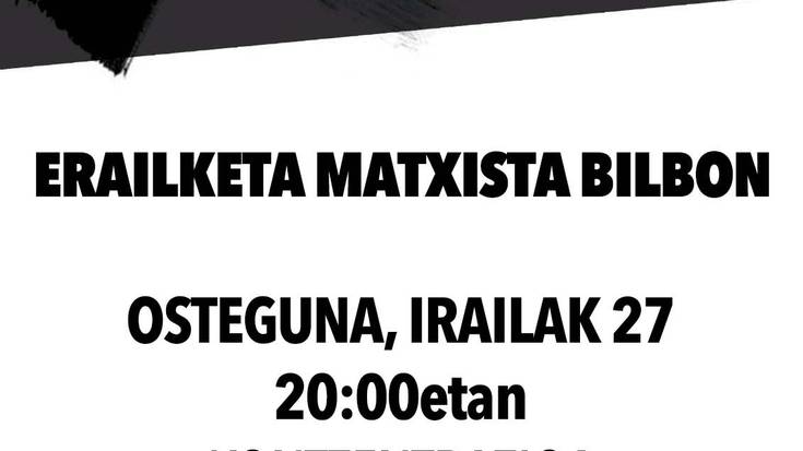 Bilbon gertaturiko erailketa gaitzesteko kontzentrazioa egingo da bihar