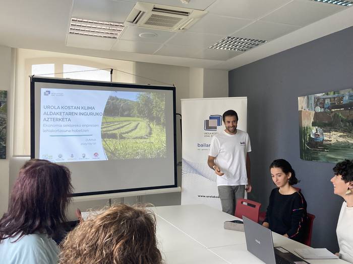 Klima aldaketak Zumaiako sektore ekonomikoan izan dezakeen eraginaz azterketa egin du Udal Elkarteak