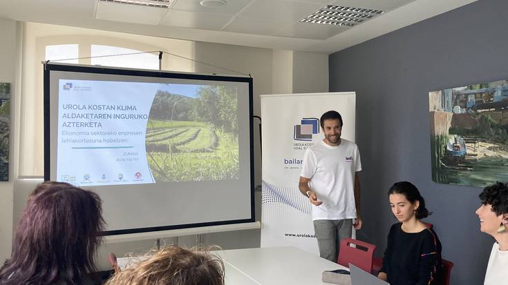 Klima aldaketak Zumaiako sektore ekonomikoan izan dezakeen eraginaz azterketa egin du Udal Elkarteak