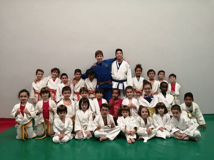 Shalva Jokhadze eta Aritz de Larreategi hirugarren izan dira taldekako Gipuzkoako Judo txapelketan