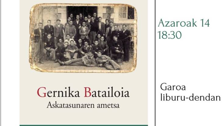 Liburu Aurkezpena: 'Gernika Batailoia'