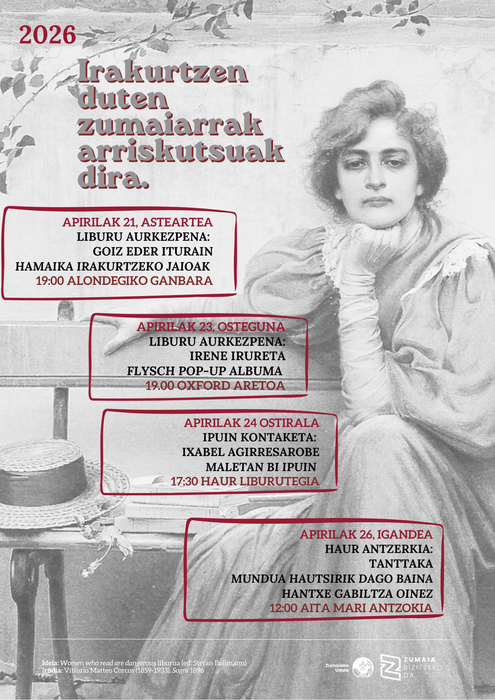 Ipuin kontaketa: Ixabel Agirresaroberen 'Maletan bi ipuin'