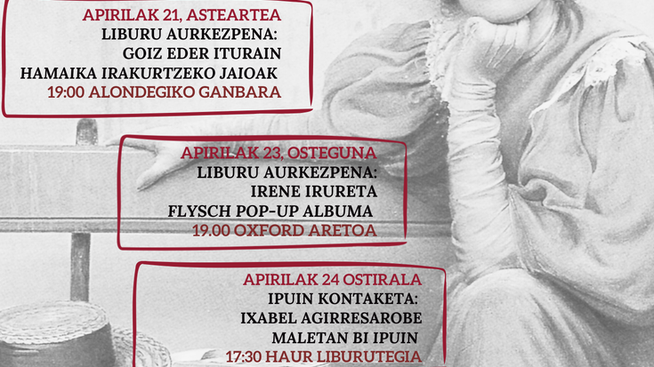 Liburu aurkezpena: Goiz Eder Iturainen 'Hamaika irakurtzeko jaioak'