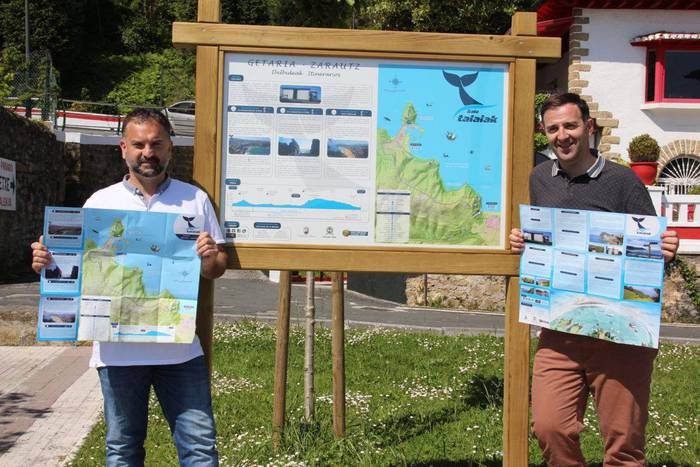Bale Talaiak ibilbidea osatu dute, Zarautz eta Getaria arteko talaiak lotuz