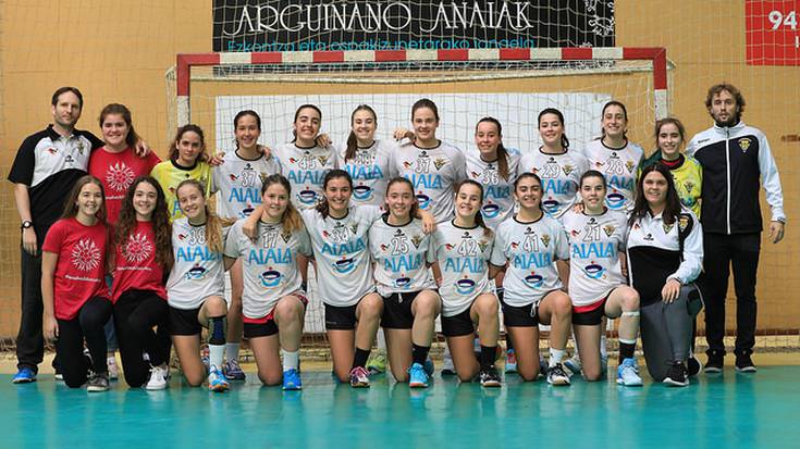 Eskubaloiko kadete neskek Espainiako sektore finala jokatuko dute