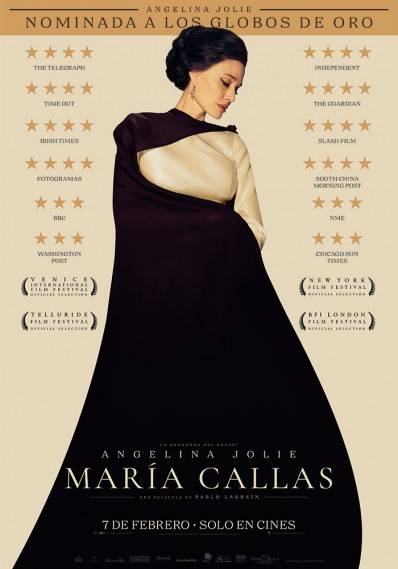 Zinema: 'Maria Callas' filma