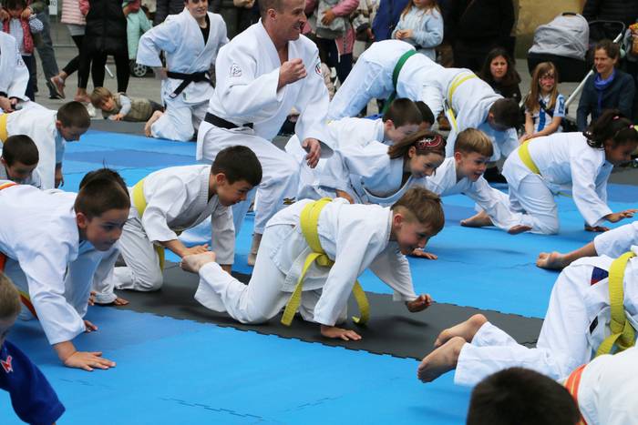 Kodaorekoek judo erakustaldia eskainiko dute bihar, plazan
