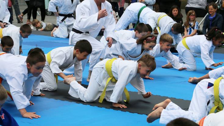 Kodaorekoek judo erakustaldia eskainiko dute bihar, plazan