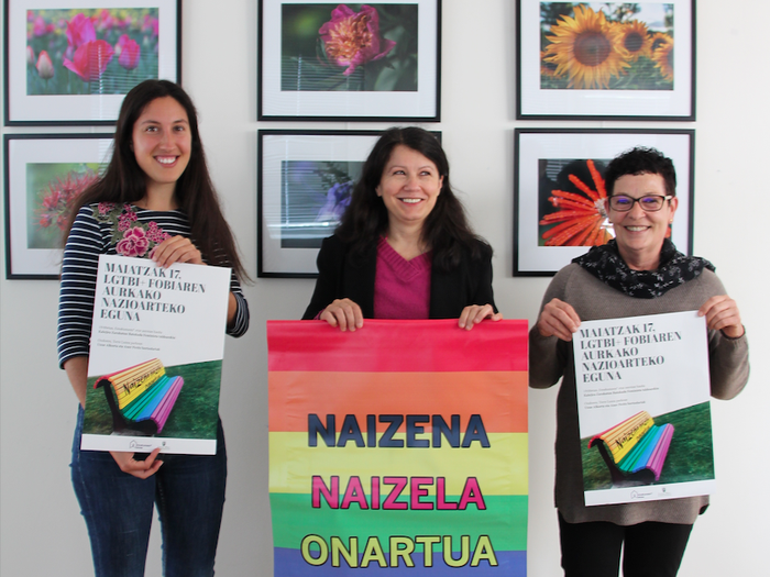 Hainbat ekintza egingo dituzte LGTBI+ Fobiaren Aurkako Egunaren harira