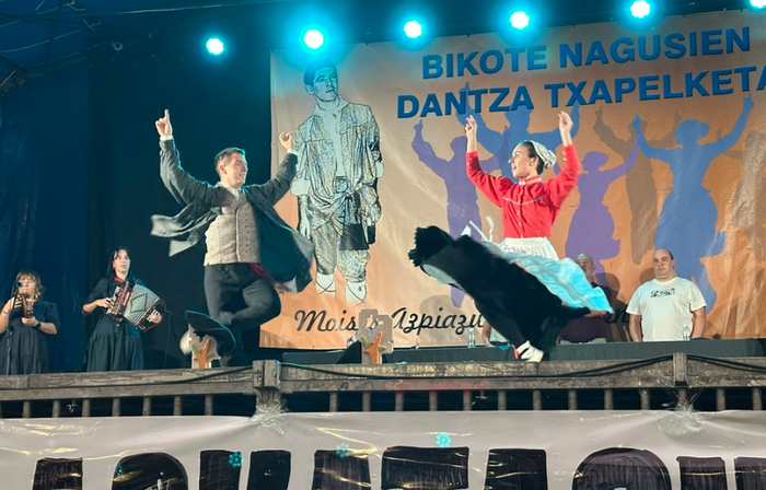 Bergaran ere nagusi izan dira Jone Arriaran eta German Aranburu