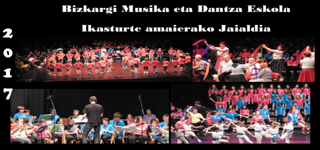 Ikasturte amaierako jaialdia egingo du bihar Bizkargi musika eskolak