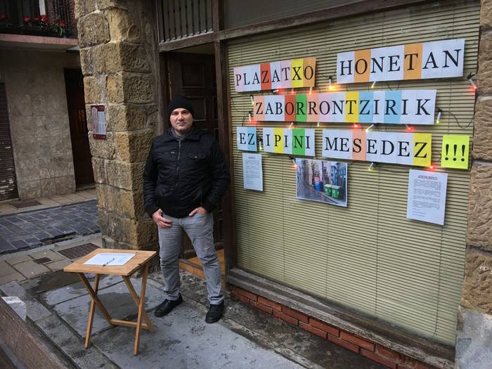 "Edukiontziekin txoko honek daukan xarma guztia galduko du"