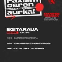 Afari merienda eta kontzertuak