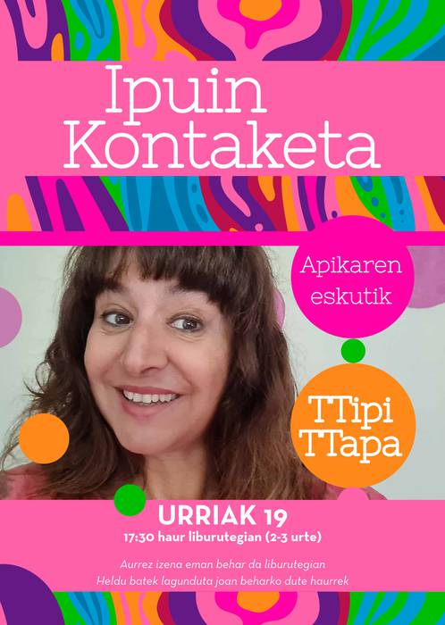 Apikaren ipuin kontaketa saioa