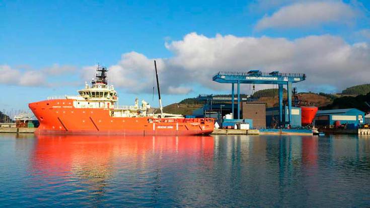 'Grampian Fortress' ontziak asteazkeneanean utziko du Zumaia