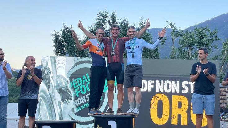 Iker Azkunek Pedals de Foc Non Stop lasterketa irabazi du, bere kategorian