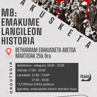 Erakusketa: 'M8: emakume langileon historia'