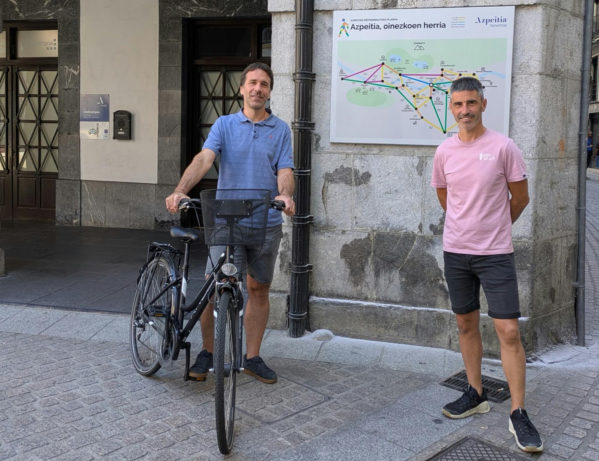 Metrominutu panelak eta bizikletari lotutako jarduerak prest ditu udalak Mugikortasunaren Asterako