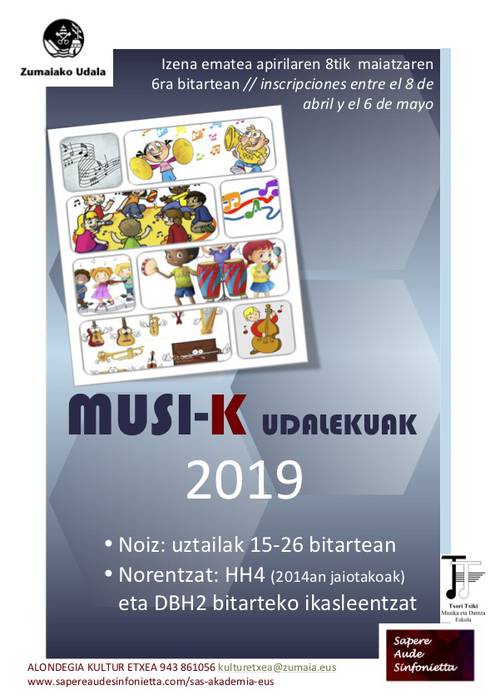Musi-K udalekuen amaierako kontzertua