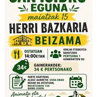 San Isidro eguneko herri bazkaria