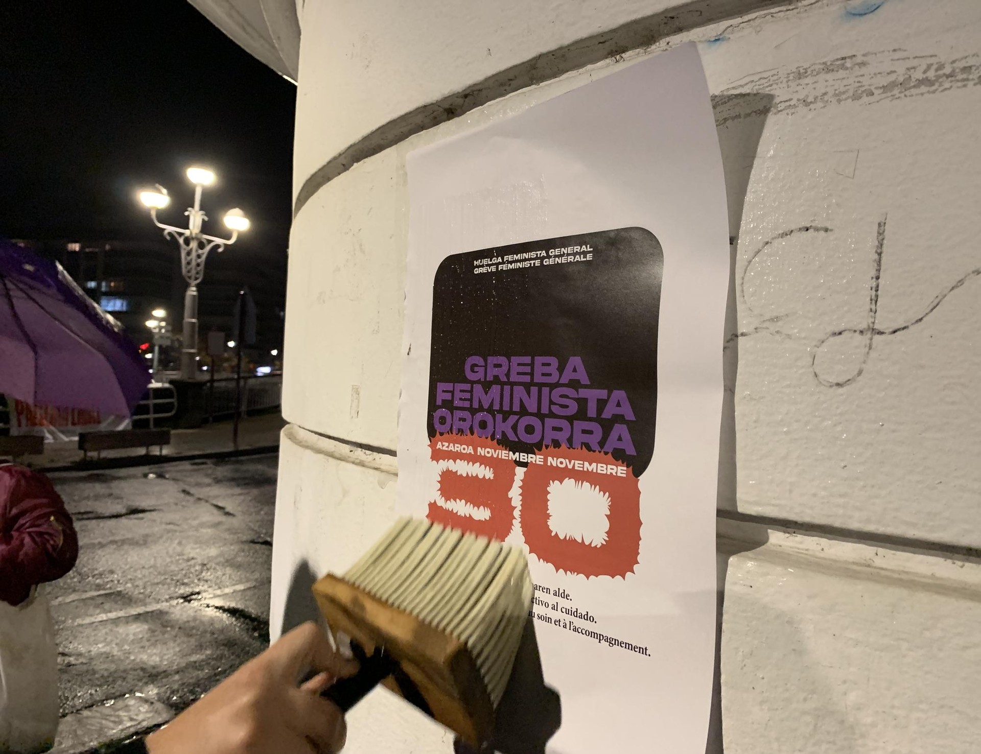Greba eguneko egitaraua iragarri du Mugimendu Feministak