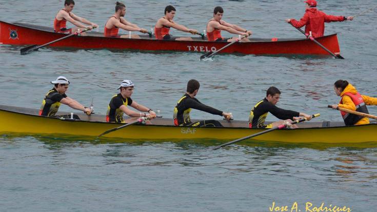 Zumaiako arraunlariek lan ona egin dute Orion jokatutako batel estropadan