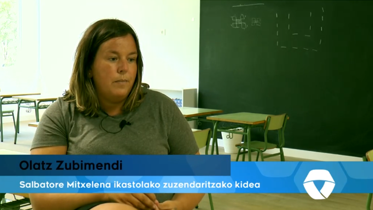 "Bizikidetza unitate txikiak osatu ditugu, ikasleak ahal den denbora gehien Ikastolan egon daitezen"