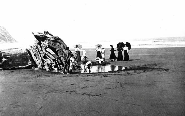 Itzurungo petrila XX. mende hasierako argazki batean