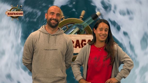 HARA! Ainhoa Bereziartua eta Xuban Peña azpeitiarrak, ETB1eko 'Naufragoak' saio berrian