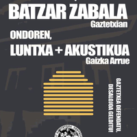 Gaztetxearen batzar irekia eta kontzertua