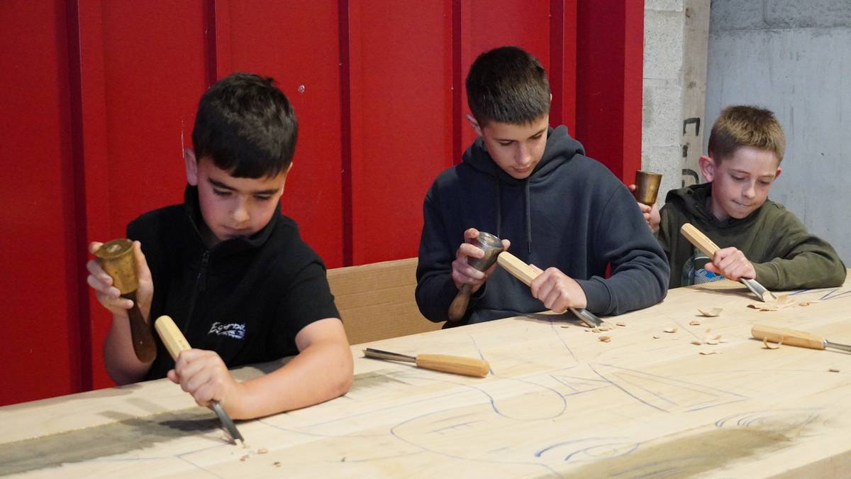 Eman dituzte Egurnikaren lehen kolpeak