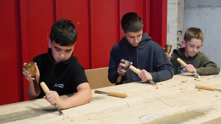 Eman dituzte Egurnikaren lehen kolpeak