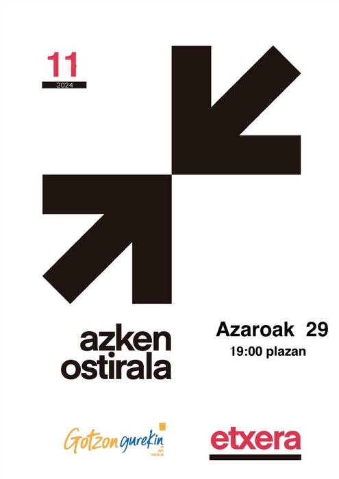 Presoen eskubideen aldeko azken ostiraleko elkarretaratzea