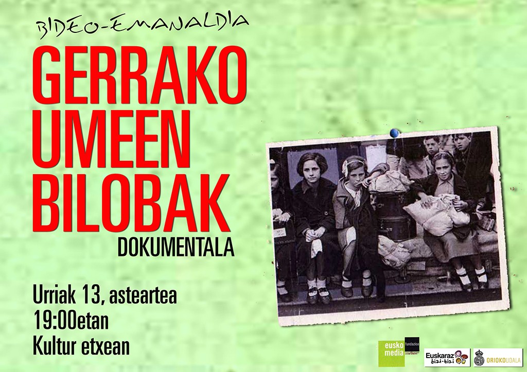 Kartelak: 'Gerrako umeen bilobak' dokumentala